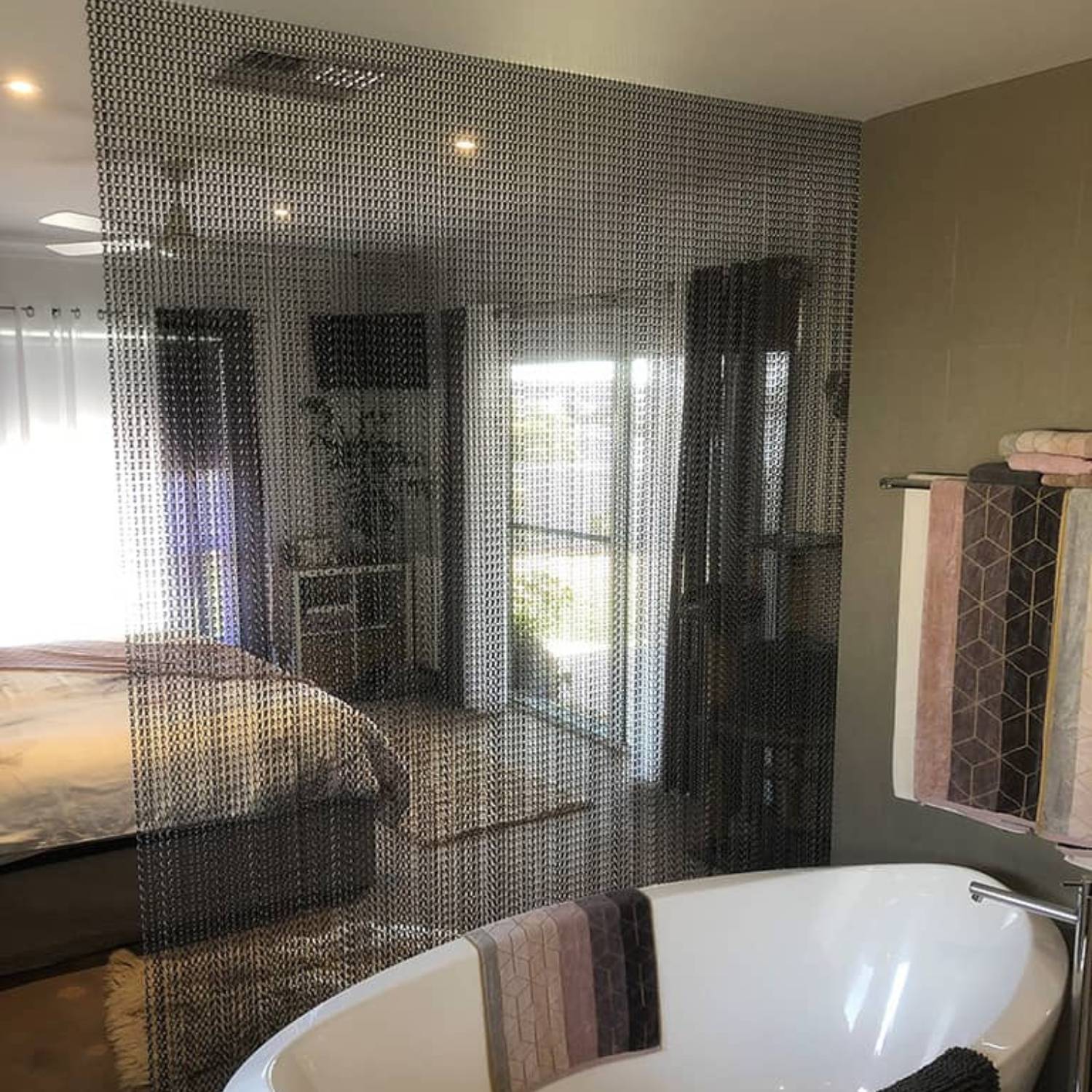 buy metal chain divider